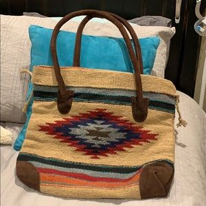 Large Pendleton purse. New